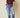 Plus High Rise Button Fly Ankle Skinny