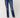 Jeans Mom elásticos con puños dobles desgastados