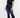 Plus High Rise Double WB Fray Hem Flare Jeans
