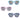 Kids Junior Square Polarized Children Sunglasses