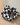 large checker black and white