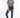 High Rise Cigarette Slim Straight Jeans
