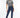 High Rise Cigarette Slim Straight Jeans