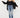 High Rise Fray Hem Ankle Skinny