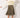 Lurex Fabric Pleated Midi Skirt