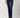 High Rise Slim Straight W/Slit Jeans