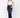 Mid Rise Slim Straight Jeans