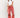 90s High Rise Vintage Crop Flare Distressed Jeans in Red