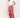 90s High Rise Vintage Crop Flare Distressed Jeans in Red