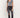 High Rise Stretch Distressed Crop Slim Straight Jeans