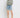 High Rise Raw Hem Shorts
