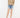 Low Rise WB Detail Button Down Shorts Jeans