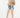 Low Rise WB Detail Button Down Shorts Jeans