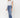 Mid Rise Crop Slim Straight Jeans