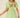 Tie Back Dress with Puff Sleeves
