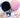 3D Sanrio Hello Kitty Kuromi Melody Pompompurin Badtz-Maru Keroppi Penguin Cute Keychains with Fluffy Fur Ball