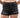 Washed Black Cuffed Raw Hem Denim Shorts