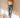 High Rise Stretch Crop Slim Straight Jeans