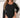 [L-4XL] Plus Size Round Neck Long Sleeve Bodysuit