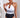 Contrast Halter Neck One-Piece Swimsuit