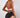 Contrast Halter Neck One-Piece Swimsuit