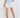 [S-3XL] Full Size Dip Dye Ombre High Waisted Shorts in Blue