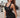 Contrast Stitching Graphic Tank and Shorts Lounge Set